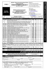 Microsoft Word - Form 4_ additional electricity supply.doc
