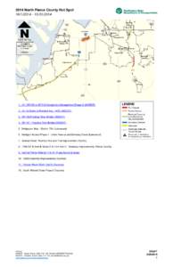 2014 North Pierce County Hot Spot Maps