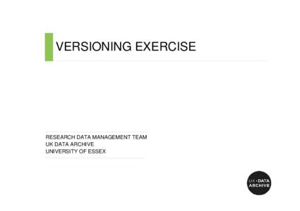 Managing and Sharing Data: Training Resources – Encryption exercise