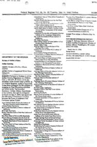 United States Department of the Interior OFFICE O F THE SECRETARY Washington. D.C[removed]The Honorable Clifford La Chappa Sr. Spokesman, Barona Group of Capitan Grande