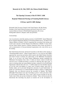 Public health / Global health / Health literacy / Patient safety / Literacy / World Health Organization / Millennium Development Goals / Universal health care / Reproductive health / Health / Health policy / Health promotion