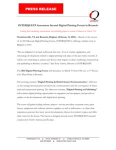 Printing / Digital printing / Manroland / Publishing / Direct marketing / Technology / Digital press / Documents / Marketing