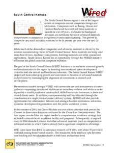 Workforce development / Manufacturing / Economic development / Kansas / Workforce Innovation in Regional Economic Development / Geography of the United States / Economics / Wichita metropolitan area / Wichita /  Kansas