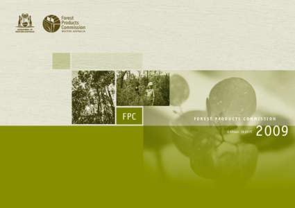 FPC  Forest Products Commission annual report  2009