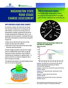 JanuaryWASHINGTON STATE ROAD USAGE CHARGE ASSESSMENT