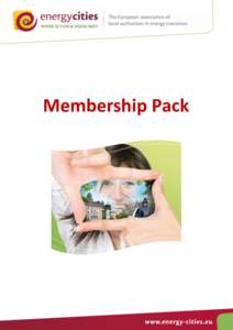 Energy Cities  Membership Pack Membership Pack
