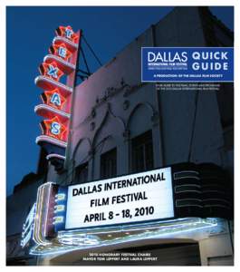 Entertainment / Angelika Film Center / Dallas / Television