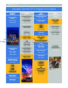 Flight of the Phoenix  Education Summit 2014 Program-At-A-Glance Wednesday September 17 Pre-Summit Full-Day