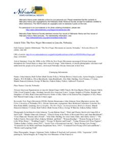 Reconstruction / Pan-Africanism / Harlem Renaissance / New Negro / Aaron Douglas / Langston Hughes / Harlem / Ku Klux Klan / Marcus Garvey / United States / American studies / African-American culture