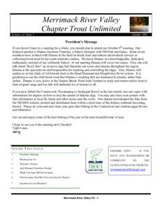 Microsoft Word - TU Newsletter October 07.doc