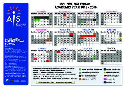 School CalendarFRONT for website