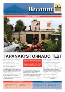 Recount TARANAKI REGIONAL COUNCIL NEWSLETTER R September 2007 No. 61
