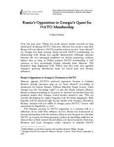 China and Eurasia Forum Quarterly, Volume 5, No[removed]p[removed] © Central Asia-Caucasus Institute & Silk Road Studies Program ISSN: [removed]