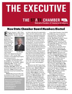 THE EXECUTIVE THE STATE CHAMBER Nebraska Chamber of Commerce & Industry December 2006