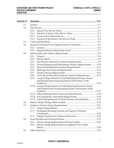 Structural engineering / Seismology / Structural analysis / Soil structure interaction / Seismic analysis / Submittals / Earthquake / Seismic hazard / Civil engineering / Earthquake engineering / Construction