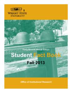 Thirty-Seventh Annual Edition  Student Fact Book Fall[removed]Office of Institutional Research