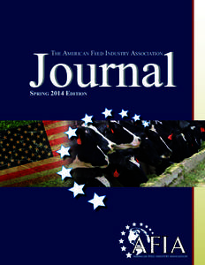 Journal The American Feed Industry Association Spring 2014 Edition  Journal