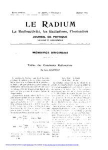 Tome onzième.  11e Année. - Fascicule 1.