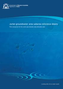 Bunbury and South West Coastal groundwater areas: subarea reference sheets and licensing information