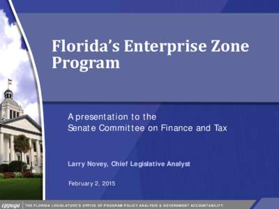 Florida’s Enterprise Zone Program