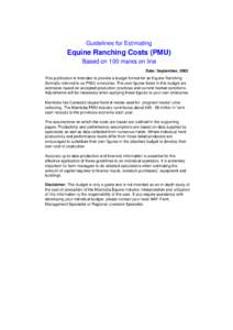 COP Equine Ranching (PMU[removed]xls