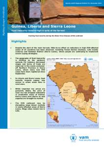 Earth / Eastern Province /  Sierra Leone / Economic Community of West African States / Sierra Leone / Ebola virus disease / Kailahun District / Freetown / Nzérékoré / World food price crisis / Geography of Africa / Africa / Food politics