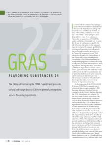 GRAS Flavoring Substances 24