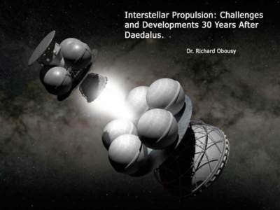 The Challenges of Interstellar Missions What is ‘wrong’ with current rocket propulsion technology? ~25 star systems in 4 parsec radius British Interplanetary Society 2009