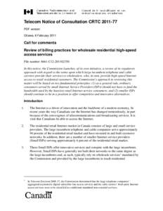 Economy of Canada / Internet access / Internet service provider / Communication / Bell Canada / Canada / Network neutrality in Canada / Konrad von Finckenstein / Broadband / Canadian Radio-television and Telecommunications Commission / Department of Canadian Heritage