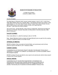 Qualified school construction bond / Tax Credit Bond / Husson University / Lewiston /  Maine / Maine / Municipal bond / NASBE / Education in the United States / United States / New England Association of Schools and Colleges