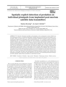 ENDANGERED SPECIES RESEARCH Endang Species Res Vol. 10: 135–143 doi: [removed]esr00220