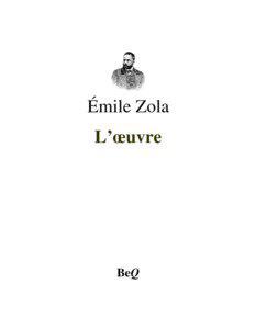 Émile Zola L’œuvre