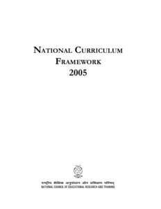 NATIONAL CURRICULUM FRAMEWORK 2005 ISBN[removed]