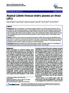 Listeriaceae / Gram-positive bacteria / Listeria monocytogenes / Listeria / Listeriolysin O / Pascale Cossart / Food microbiology / Listeriosis / Escherichia coli / Bacteria / Microbiology / Biology