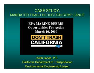 Microsoft PowerPoint - Marine Debris Opportunities for Action Jones[removed]ppt