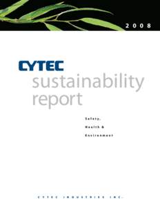 [removed]sustainability report Safety, Health &