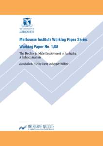 Microsoft Word - male employment rates cohort analysis WP.doc