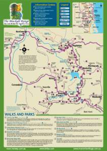 Blackall Range / Maleny /  Queensland / Sunshine Coast /  Queensland / Mary Cairncross Reserve / Baroon Pocket Dam / Araucaria bidwillii / Cottage / Montville /  New Jersey / Mapleton Falls National Park / Geography of Queensland / States and territories of Australia / Queensland