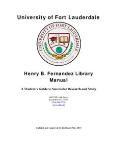Sample University Library Manual