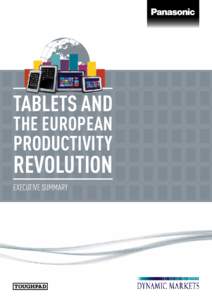 TABLETS AND  THE EUROPEAN PRODUCTIVITY
