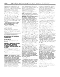 [removed]Federal Register / Vol. 68, No[removed]Thursday, May 8, [removed]Rules and Regulations contrary to the public interest. This requirement is contrary to the public