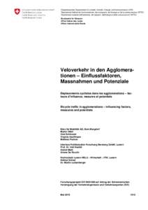 Microsoft Word - Bericht-SVI-2004-069_Veloverkehr-Agglomerationen_def.docx