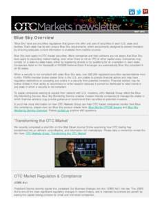 OTC Markets Newsletter - May 2012