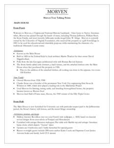 Microsoft Word - Morven Talking Points TOUR GUIDE REFERENCE _2_.docx