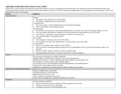 Microsoft Word - 1 Criteria for Evaluation.doc