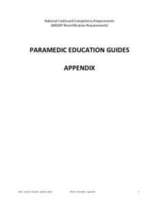 Microsoft Word - NCCR Paramedic_appendix_no state v1.1