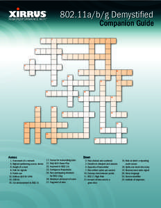 802.11a/b/g Demystified  Companion Guide 1