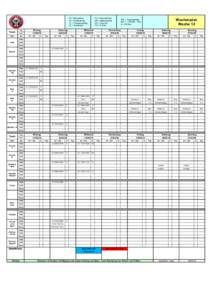 ET = Eistraining KT = Krafttraining TT = Trockentraining G = Garderobe Tag