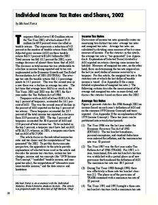 Individual Income Tax Rates and Shares.pmd