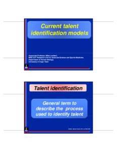 Microsoft PowerPoint - talent ID1.ppt [Compatibility Mode]